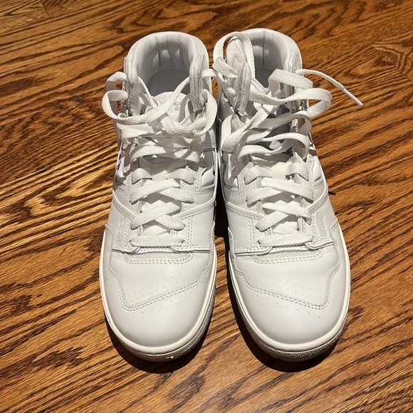 New Balance White 650 Sneakers - Picture 5 of 7